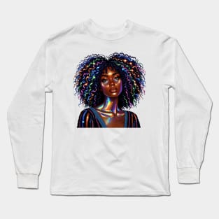 Cosmic Curls Long Sleeve T-Shirt